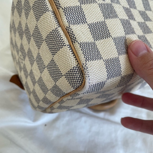 SALE!! ❤️ Authentic Louis Vuitton Speedy 25 damier azur LV - Picture 8 of 16